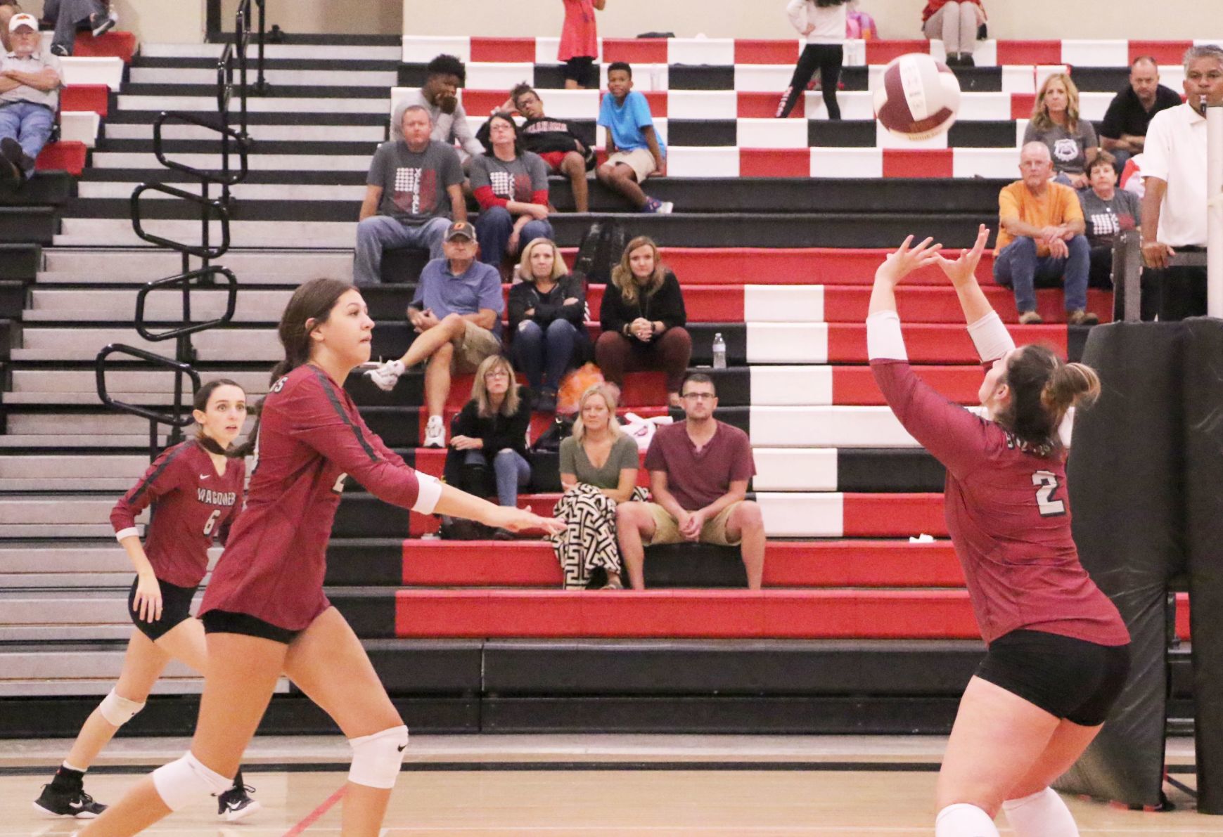 Wagoner Volleyball with Collinsville